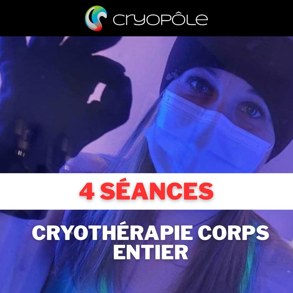E-Billet de Cryothérapie - Cure de 4 séances
