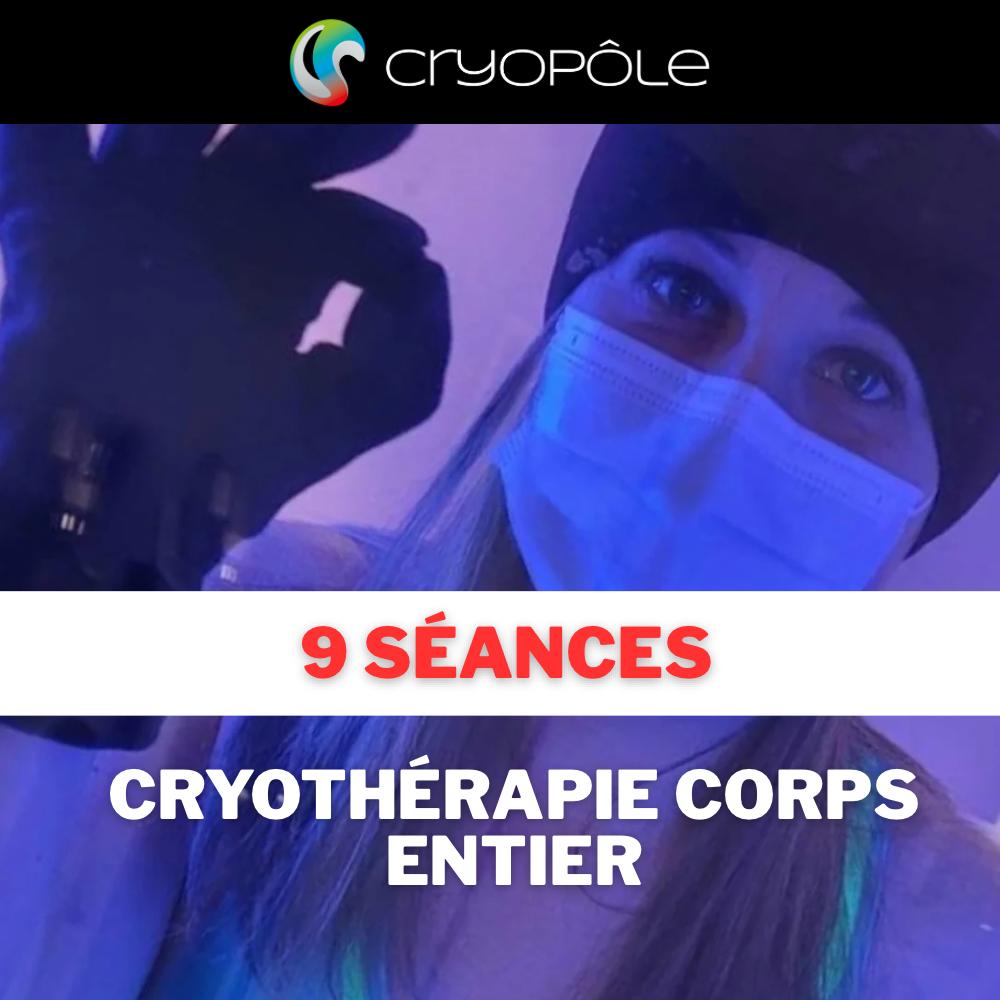 E-Billet de Cryothérapie - Cure de 9 séances