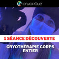 E-Billet de Cryothérapie - Séance découverte